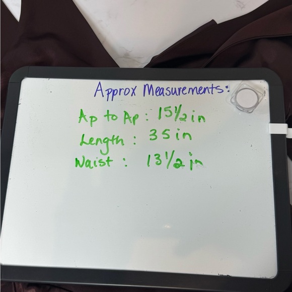 House of CB Shiema Rich Brown Fit & Flare Deep Vneck Mini Dress Size S Party - Picture 9 of 11